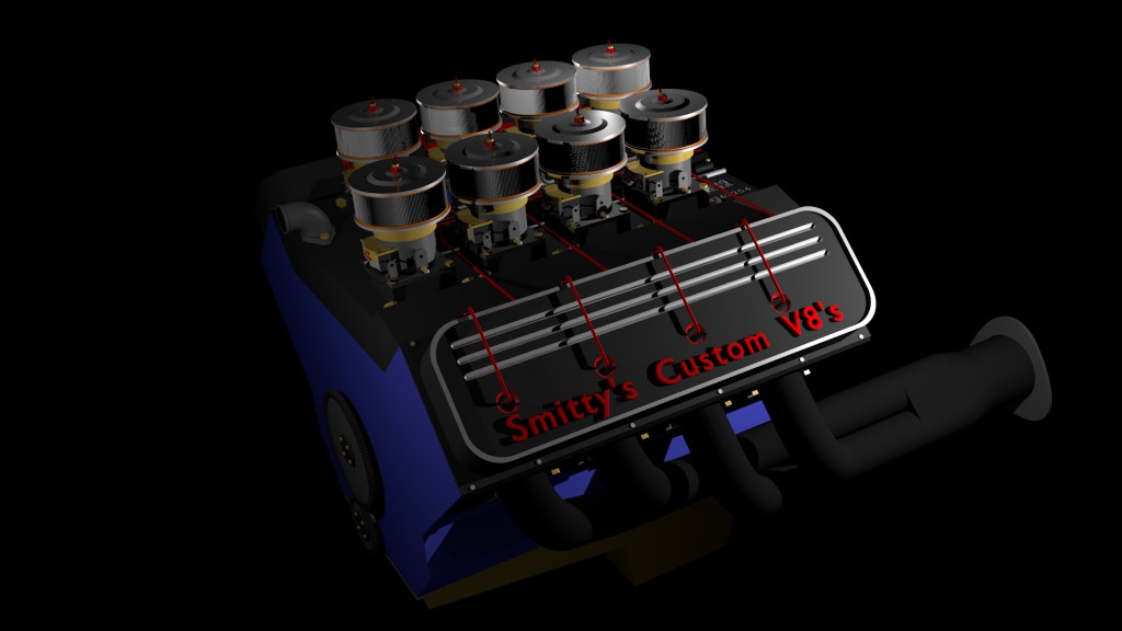 Smitty's Custom V8 (Constraint animated) preview image 2